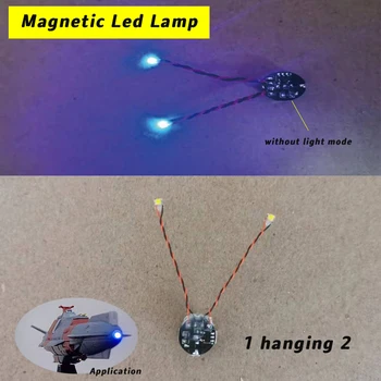  кабелен 5 см Led лампа магнетронна светлина модел 1hanging 2 тип за DIY автомобилни играчки осветление вземане на диорама материали комплекти без батерия