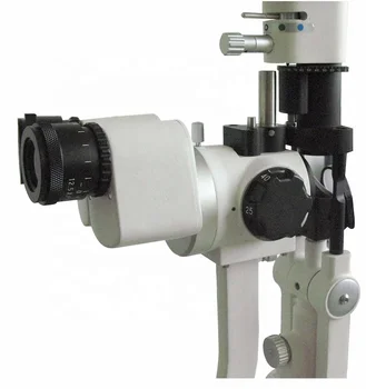 2020 Професионално галилеево увеличение Оптична цепка лампа Офталмологично оптично оборудване Халогенна крушка Aupha V Hongdee OEM CE