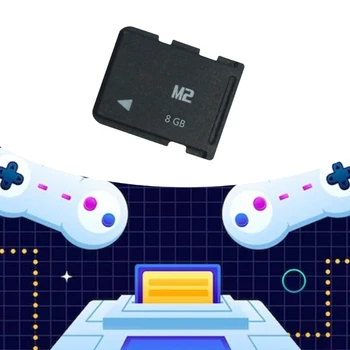 Handheld Gaming Console Карта с памет 1G 2G 8G капацитет за съхранение M2Card Високоскоростна карта за съхранение на памет за PspGo