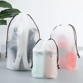 шнур чанти за съхранение Пътни обувки дрехи бельо кърпа козметична чанта сгъваема преносима водоустойчива органайзерна чанта