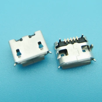 50pcs / партида Мини микро USB конектор жак Порт за зареждане Зарядно гнездо щепсел док женски 5pin За JBL Flip 2 Bluetooth високоговорител