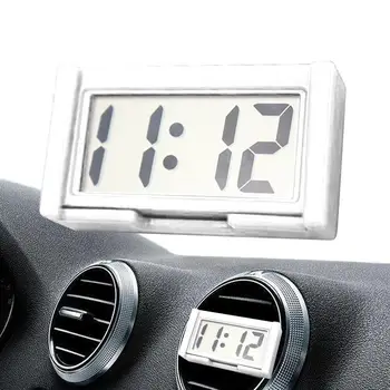 Голям екран кола часовник самозалепващ цифров часовник голям екран електронен часовник универсален джоб цифров часовник табло часовник