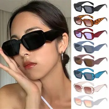 Реколта UV защита на открито нередовни квадратни слънчеви очила нюанси жени слънчеви очила