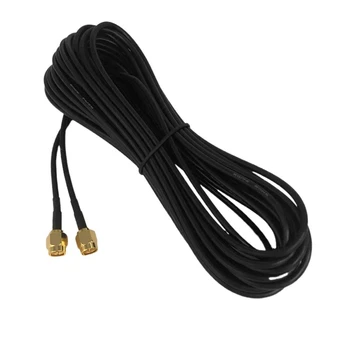 SMA мъжки към мъжки адаптерен кабел RG174 двоен мъжки кабел SMA-JJ удължителен кабел