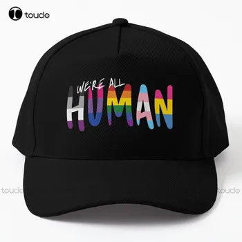 Human_Handwritten Различни знамена ЛГБТ ЛГБТК Лгбткия куиър гей хомосексуална бейзболна шапка за мъже улица скейтборд памук деним капачки