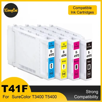 T41F T41F5 T41F2 T41F3 T41F4 C13T41F540 Съвместим принтер мастило касета за Epson SureColor SC-T3400 SC-T5400