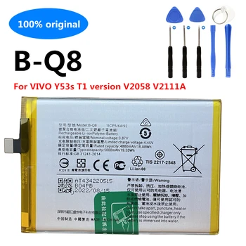 Нова оригинална B-Q8 5000mAh резервна телефонна батерия за Vivo Y53s T1 версия V2058 V2111A високо качество