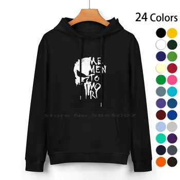 Memento Mori Design Pure Cotton Hoodie Sweater 24 цвята Death Skull