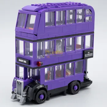 403pcs Knight автобус строителни блокове модел годни 75957 играчки за деца коледен подарък