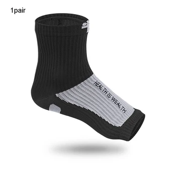 Чорапи под налягане Около 45g Абсорбция на пот Проветрете еластични и удобни дишащи и годни глезена защита глезена чорапи меки