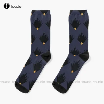 Tokoyami Pattern! Чорапи Софтбол Чорапи Жени Персонализирани Унисекс Възрастни Тийнейджърски Младежки Чорапи 360 ° Цифров печат Коледен подарък