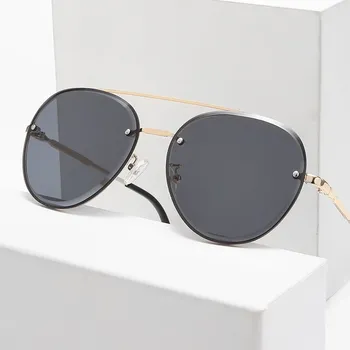 Луксозни мъжки пилотни слънчеви очила за шофиране слънчеви очила за мъже жени марка дизайнер мъжки реколта спортни очила UV400