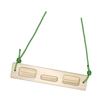 Катерене Hangboard Fingerboard Slopers Притежава 40cmx3cm Издърпайте нагоре Board Hang Board за катерачи Боулдър вътрешна стена начинаещи