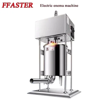 10L Електрическа автоматична машина за пълнене на месо за колбаси Търговски домакински уред за машина за пълнене на колбаси за хот-дог