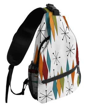 Ретро средновековни диамантени сандъци чанти за жени мъже водоустойчив пратеник чанти женски пътуване спорт едно рамо crossbody чанта