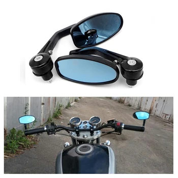 мотоциклет CNC огледала за обратно виждане скутер бар край кормило огледало огледало за обратно виждане аксесоари за Yamaha Lc135 Величество 125 250
