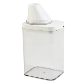 Прахоустойчив непропусклив дозатор за сапун Диспенсър за пране Пране Пластмасова кутия за съхранение Капак на контейнер за прах