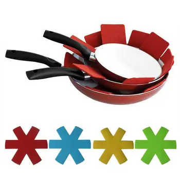 Pcs Pot Pan протектори Цветни премиум разделителни подложки Подложка за маса за хранене, за да се предотврати надраскване Защитете повърхностите