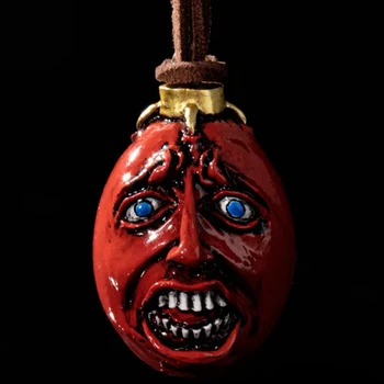 1997 Berserk Смешни Picaso Humpty Dumpty яйце на крал огърлица Cosplay Златният век дъга висулка бижута костюм аксесоари