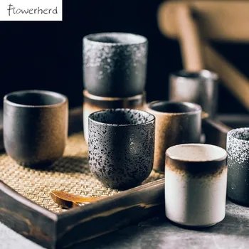 Голяма керамична чаша за чай Teaware Kung Fu чай комплект чаша японски стил прибори за хранене хотел порцелан чаена чаша