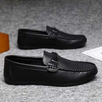 Tods Мъжки обувки 2023 Лято Нови модерни британски младежки мъжки обувки Big Brand Slip-on Lazy Shoes