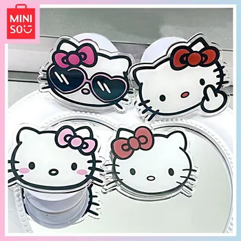 Miniso Hello Kitty телефон въздушна възглавница стойка прибиращ се работен плот паста творчески стереоскопични карикатура сладък щанд рожден ден коледен подарък