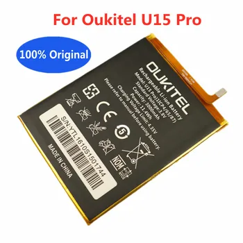 100% оргинална OUKITEL U15 PRO батерия за OUKITEL U15 PRO батерия 3000mAh висококачествени батерии за подмяна на телефони
