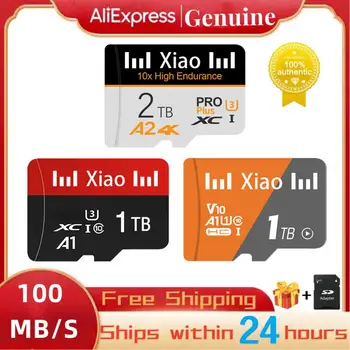 За Xiaomi 2TB 1TB Micro TF SD флаш карта памет 256GB TF карта 4K клас 10 Tarjeta 512GB мини SD карта 128GB за телефони Ps5 Drone