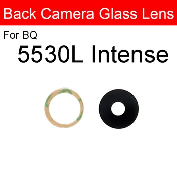 Стъклен обектив за задна камера за BQ BQ5530l Интензивно стъкло на обектива на задната камера със стикер за подмяна