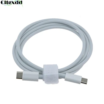 Cltgxdd USB C към USB тип C кабел 5A PD 65W 87W 100W кабел за бързо зареждане на данни за MacBook Pro за Samsung за Xiaomi