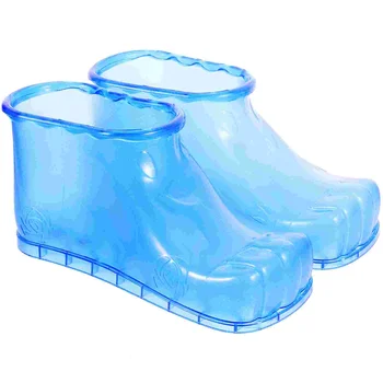 Пластмасова вана за крака Обувки за накисване на крака Обувки за къпане на крака Многофункционални обувки за масаж на краката Обувки за измиване на краката