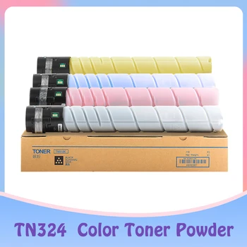 4 Цветен TN324 TN512 Тонер съвместим за Konica Minolta Bizhub C308 C368 C258 C454 C454e C554 C554e Тонер касета tn-324
