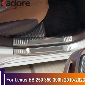 За Lexus ES 250 350 300h 2019-2022 2023 Вътрешна външна врата перваз изтъркване плочи врати первази протектори аксесоари за кола неръждаема