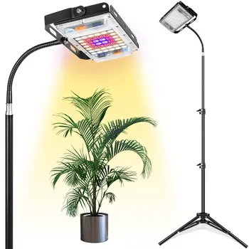 Нова LED лампа за растеж на растенията Пълен спектър Широко напрежение Вътрешна месеста саксийна оранжерия за осветление.
