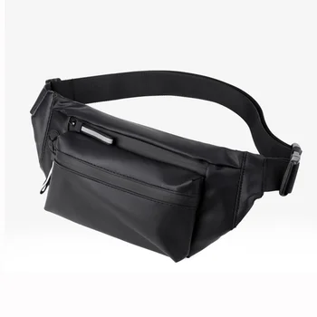 Мъже Фани пакет хип талия колан чанта чанта водоустойчив найлон пътуване мулти-джоб мода мъжки пари торбичка прашка гърдите скитник чанти