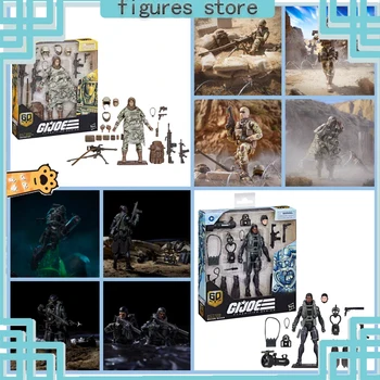Оригинална G.I. Joe класифицирана серия 60-та годишнина 6-инчов екшън войник-пехота & моряк-разузнавач водолаз екшън фигури детска играчка