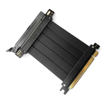 Full Speed PCI-E 4.0 16X графична карта разширение кабел адаптер борда разширение порт 180 градуса 10CM кабел