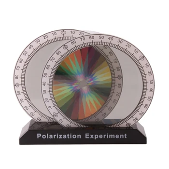 Dropship експериментални учебни помагала Физика на играчките Оптичен тестов инструмент Цветен поляризатор