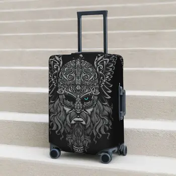Один куфар покритие Viking символ круиз пътуване почивка Strectch багаж случай защита