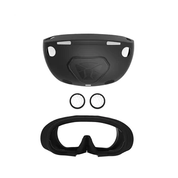 За PS VR2 слушалки силиконов протектор капак против надраскване замяна лице интерфейс дръжки случай VR контролер аксесоари