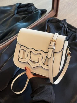 Малка чанта 2023 нова дамска чанта от висок клас чанта за съобщения мода квадратна чанта