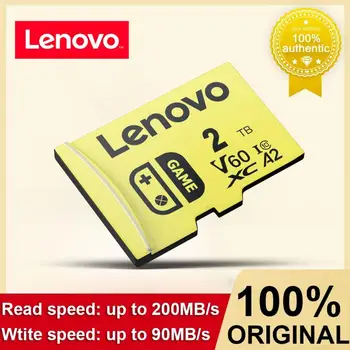 Lenovo Micro TF SD карта Високоскоростна флаш карта с памет 2TB 1TB 512GB 256GB 128GB Class10 SD карта за Nintendo Switch игри