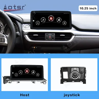 За Mazda 6 2014-2019 Автомобилен мултимедиен плейър стерео Android Tesla стил екран аудио радио авторадио GPS главата единица