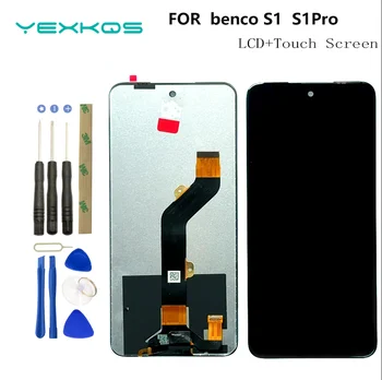 6.8 инчов нов оригинален benco S1 PRO LCD дисплей и сензорен екран дигитайзер Assembly1640x720P замяна за benco S1 + инструменти