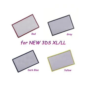 Замени Пластмасова горна повърхност екран Защитна лента за обектив за 3DSXL / Нови 3DS XL LL Горни части за ремонт на LCD екран