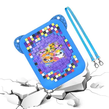 силиконов калъф за носене на Bitzee Interactive Toy Digital Pet Game Console Storage Bag Удароустойчив защитен капак