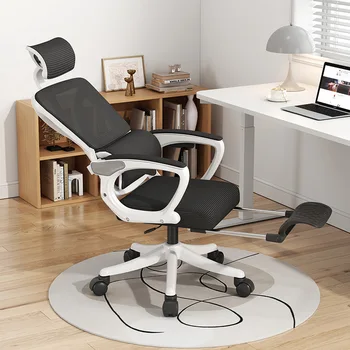 Компютърен стол, офис стол, мрежест стол, ергономичност, двоен обратно въртящ се стол, студентско обучение, накланящ се и повдигащ стол