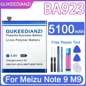 GUKEEDIANZI За Meizu Забележка 9 Note9 M9 M923H смартфон BA923 BA 923 5100mAh висококачествена батерия + номер за проследяване