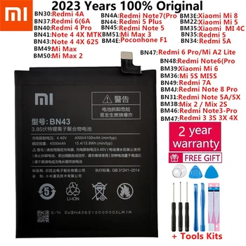 Xiaomi Оригинален Redmi Hongmi Забележка Max Mi 2 3 3X 3S 4 4A 4C 4X Mix 5 5A 5X 5S 6 6A 6X 7 7A 8 9 Pocophone F1 Lite Plus Pro батерия